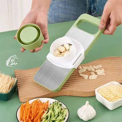 5 in 1 Multifunction Vegetable Slicer Cutter - Free Delivery