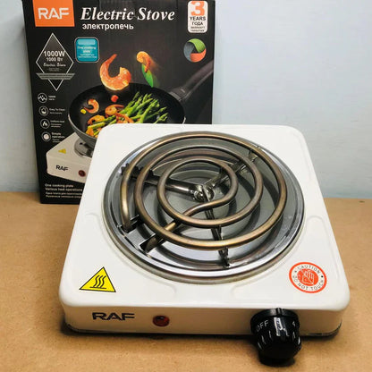 Quick Heat Portable Electric Stove - 1000W Hot Plate for Easy Cooking