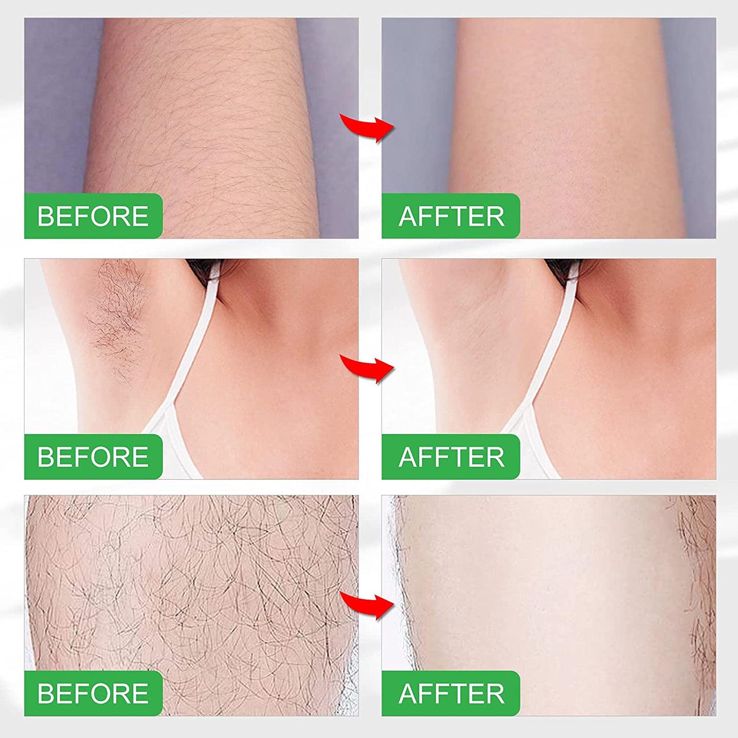 Hair Removal Spray For Men and Women | Painless & Smooth Skin Formula