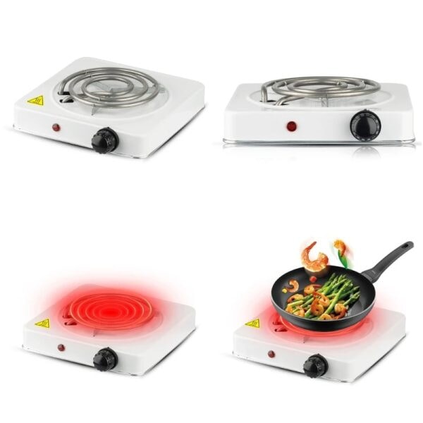 QuickHeat Portable Electric Stove - 1000W Hot Plate for Easy Cooking Electric Stoove PakistansBest 