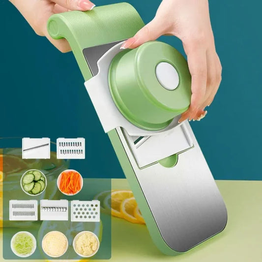 5 in 1 Multifunction Vegetable Slicer Cutter - Free Delivery