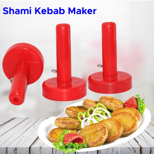 Kabab Maker Set Of 3 Pcs (heart, Star And Round) shape