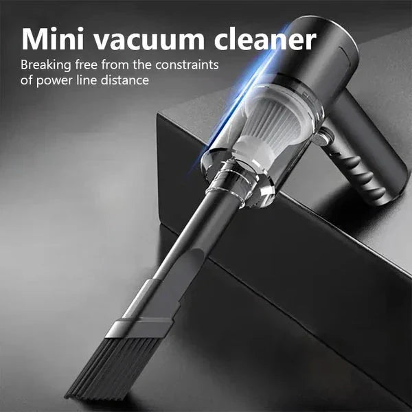 Compact Rechargeable 3-in-1 Mini Vacuum Cleaner – Perfect for Home, Office & Car | Compact, Powerful, and Versatile Cleaning Gadgets PakistansBest 