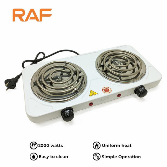 Electric Stove ( double ) & Hot Plate Cooker – Uniform Heating 2000W Electric Stoove PakistansBest 