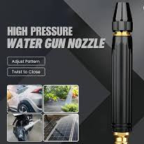 High-Pressure Water Gun Nozzle | Powerful & Adjustable Spray for Car Wash & Gardening